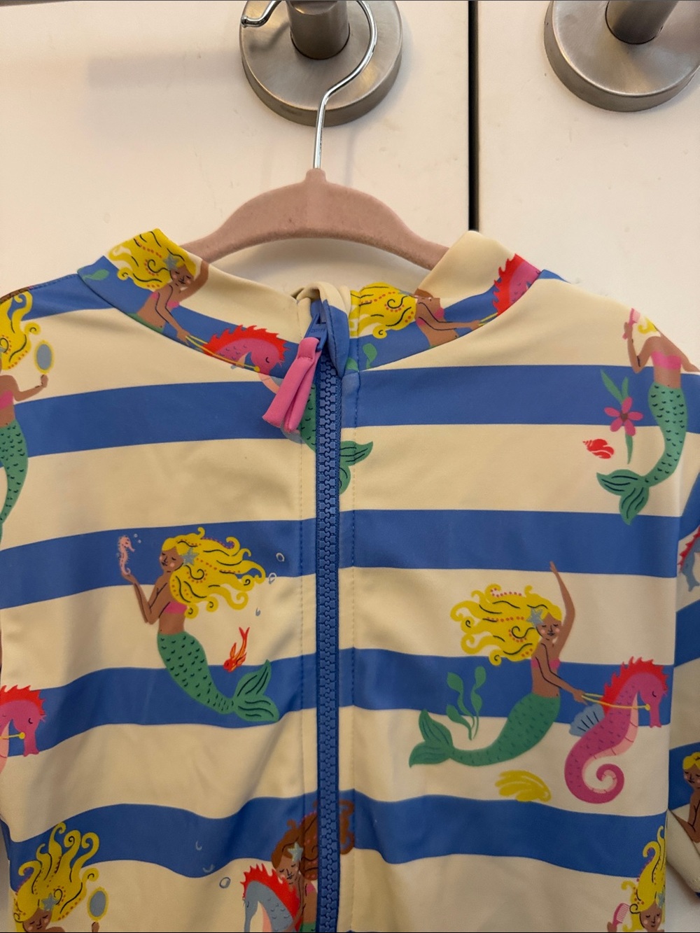 Mini Boden Rashguard Swimsuit - Picture 4 of 7
